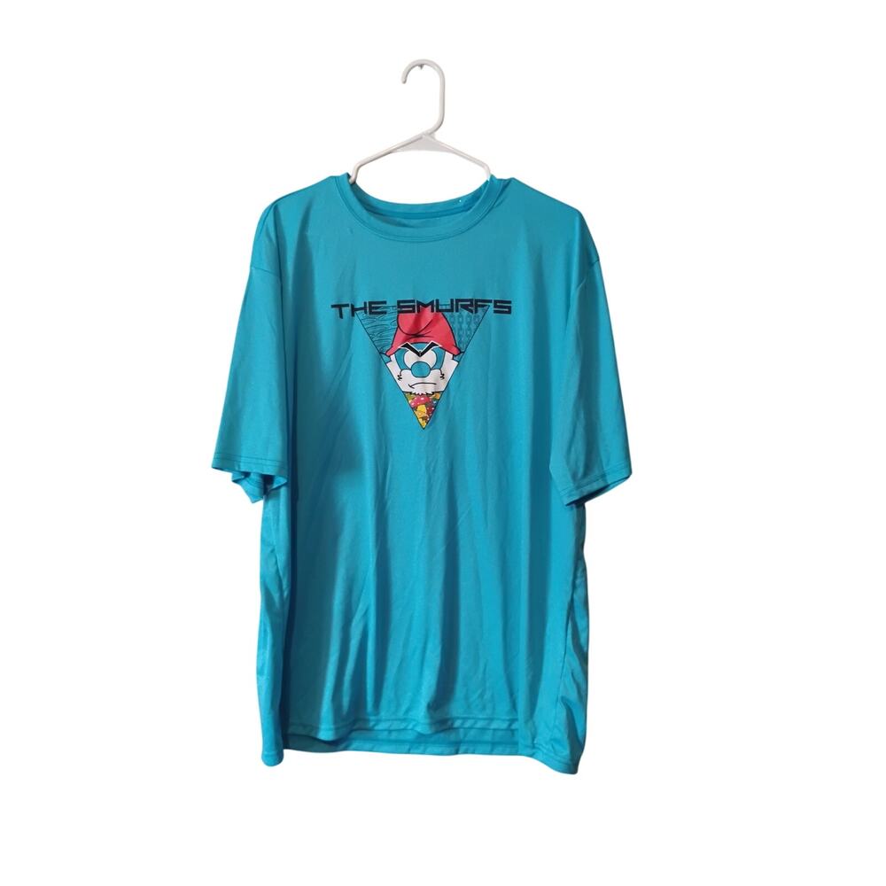 A4 Smurfs Men's Shirt Size XL